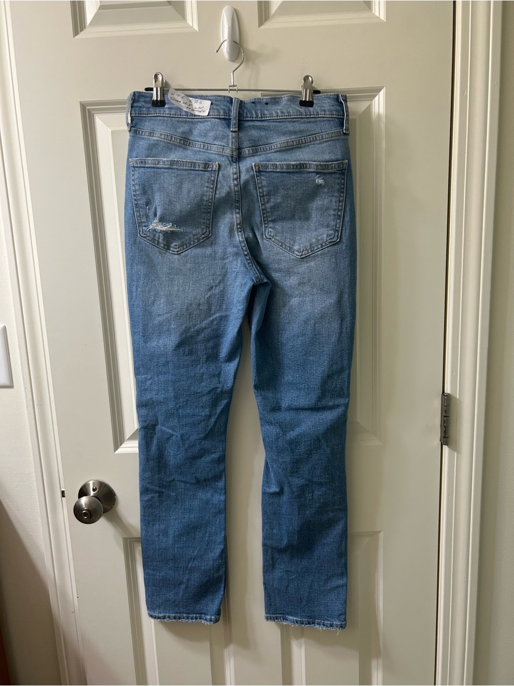 GAP Women's Skinny Jeans in Light Blue Denim